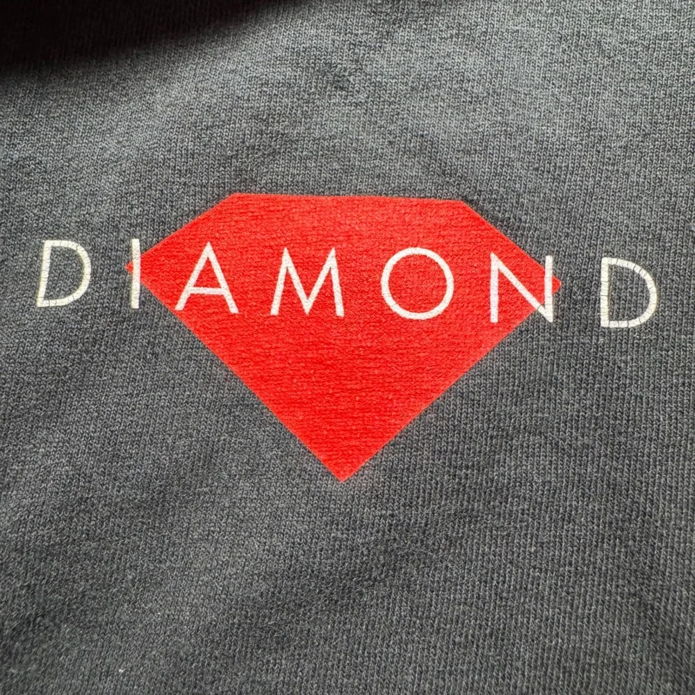 Vintage Diamond Supply Co.‎ Mens Long Sleeve T-Shirt Graphic Black Red Skate USA